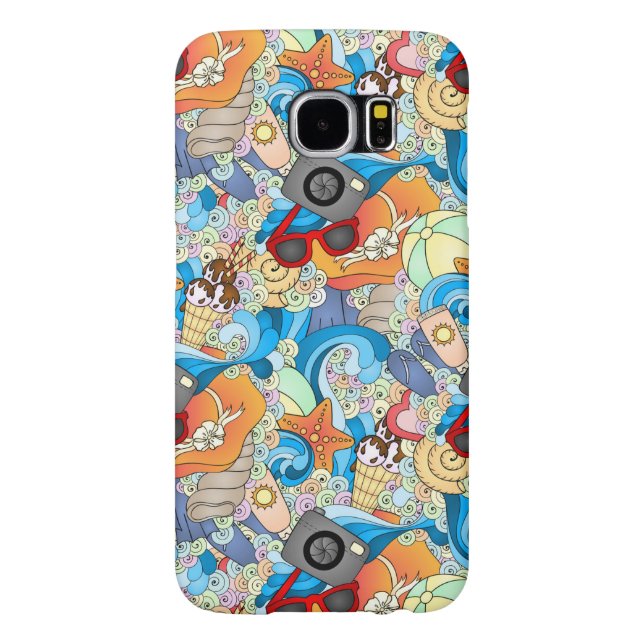 Coque Case-Mate Pour Samsung Galaxy Motif de loisirs d'été (Dos)