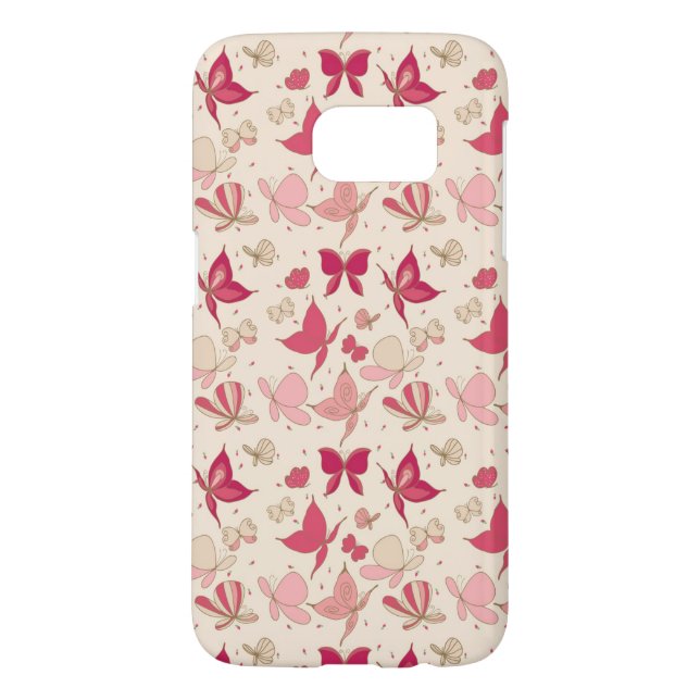 Coque Case-Mate Pour Samsung Galaxy motif de papillon 2 (Dos)