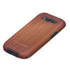 Motif-Monogramme en bois rouge