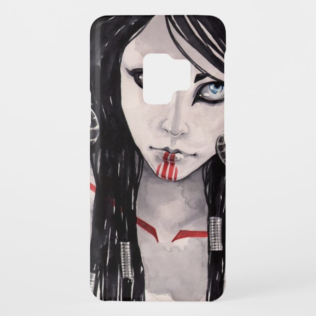 Coque Case-Mate Pour Samsung Galaxy Moutons noirs (Dos)