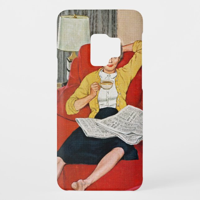 Coque Case-Mate Pour Samsung Galaxy Pause-café de matin (Dos)