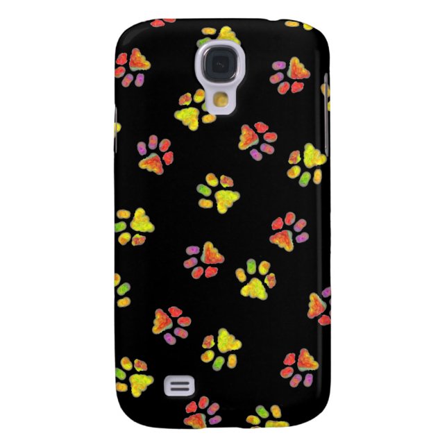 Coque Case-Mate Pour Samsung Galaxy Peinture de patte (Dos)