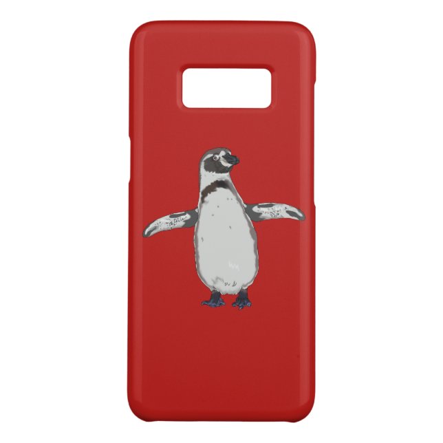 Coque Case-Mate Pour Samsung Galaxy Pingouin de dessin (Dos)