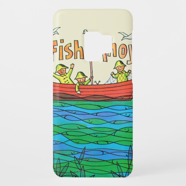 Coque Case-Mate Pour Samsung Galaxy Poissons oh ! (Dos)