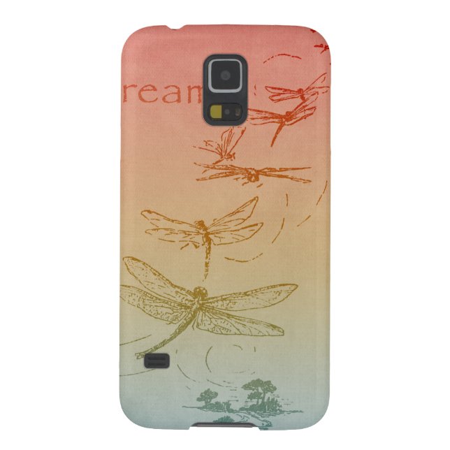 Coque Case-Mate Pour Samsung Galaxy Rêver des libellules (Dos)