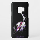 Samsung Galaxy S9 coque femme aigle plumes
