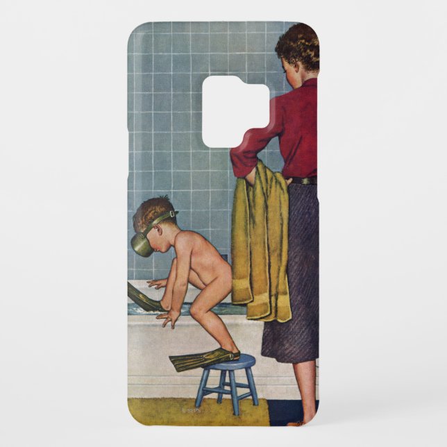 Coque Case-Mate Pour Samsung Galaxy Scaphandre dans le baquet (Dos)