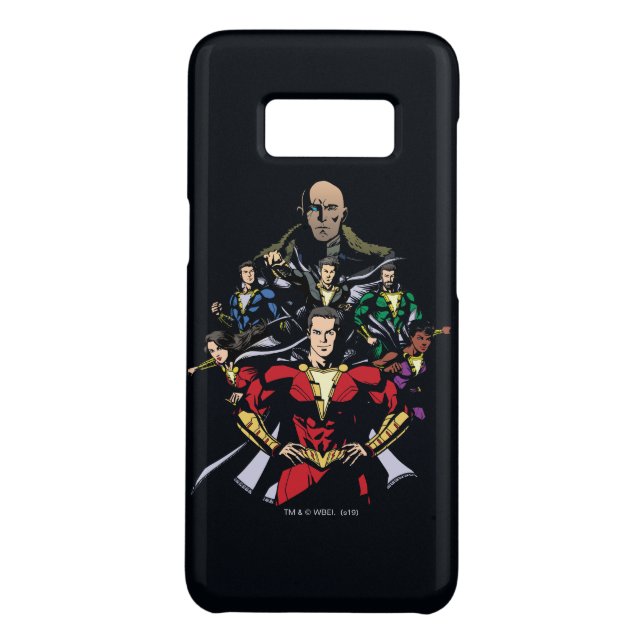 Coque Case-Mate Pour Samsung Galaxy SHAZAM ! | Shazam Family Vs. Dr Sivana (Dos)