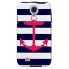 Silhouette Ancre rose