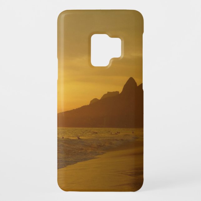 Coque Case-Mate Pour Samsung Galaxy Sun Set à Ipanema Beach Brésil (Dos)