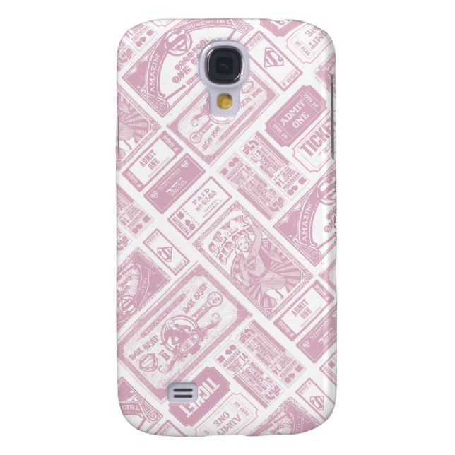 Coque Case-Mate Pour Samsung Galaxy Supergirl Admettre Un Motif Rose (Dos)