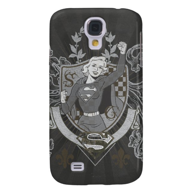 Coque Case-Mate Pour Samsung Galaxy Supergirl Crest (Dos)