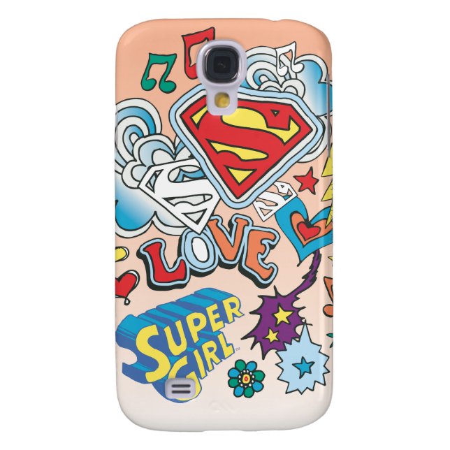 Coque Case-Mate Pour Samsung Galaxy Supergirl Love (Dos)