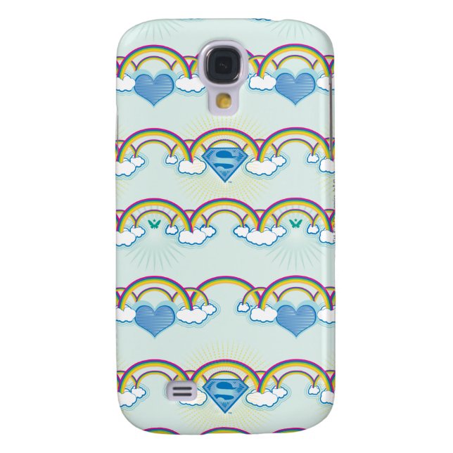 Coque Case-Mate Pour Samsung Galaxy Supergirl Motif arc-en-ciel (Dos)