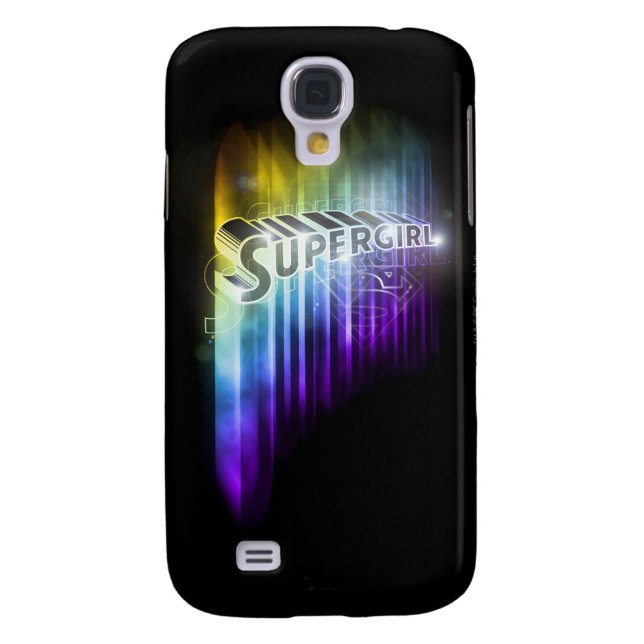 Coque Case-Mate Pour Samsung Galaxy Supergirl Rainbow (Dos)