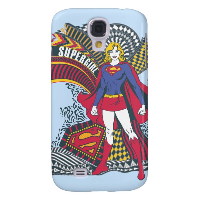 Coque Case-Mate Pour Samsung Galaxy Supergirl Random World 1 (Dos)