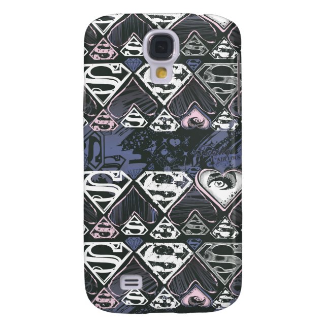 Coque Case-Mate Pour Samsung Galaxy Supergirl Répéter S Motif (Dos)
