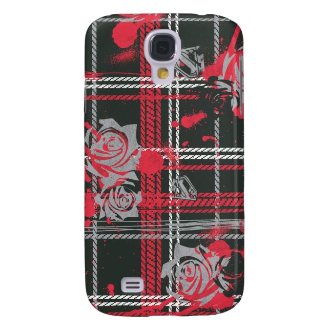 Coque Case-Mate Pour Samsung Galaxy Supergirl Roses (Dos)