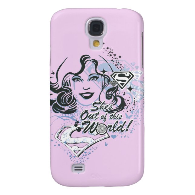 Coque Case-Mate Pour Samsung Galaxy Supergirl She's Out of this World ! (Dos)
