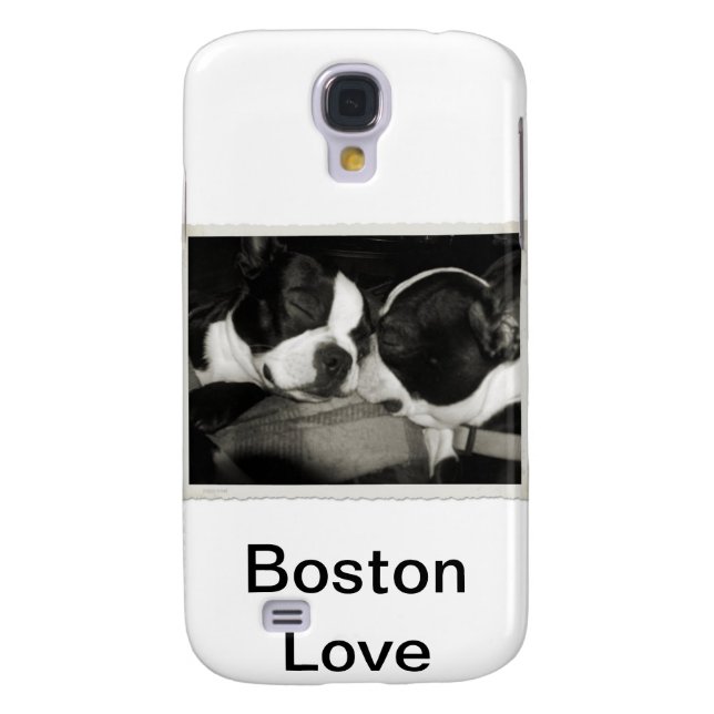 Coque Case-Mate Pour Samsung Galaxy Terrier de Boston (Dos)