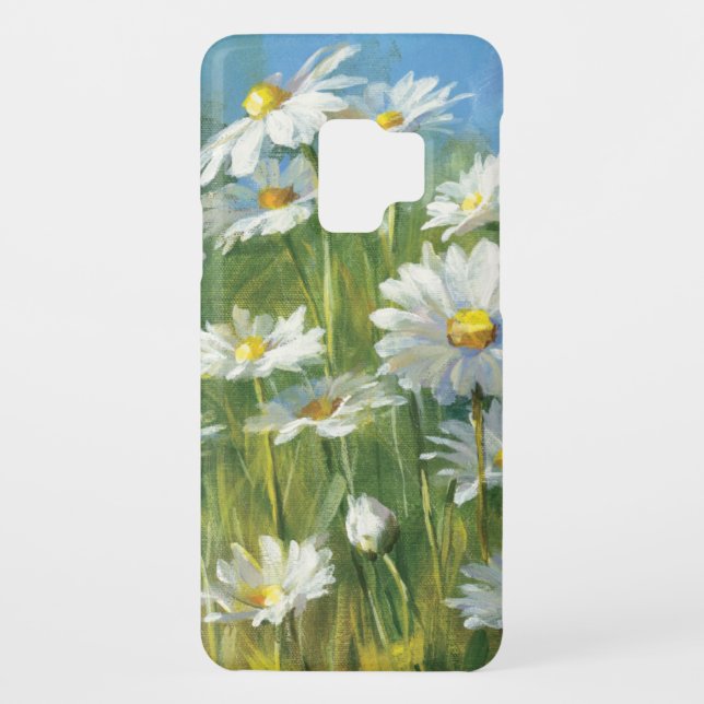 Coque Case-Mate Pour Samsung Galaxy Un champ des marguerites blanches (Dos)