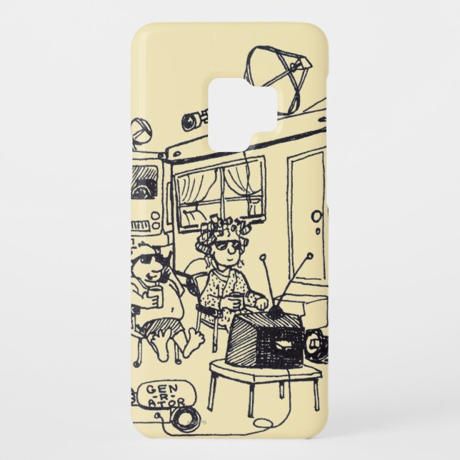 Coque Case-Mate Pour Samsung Galaxy Vacances de famille (Dos)