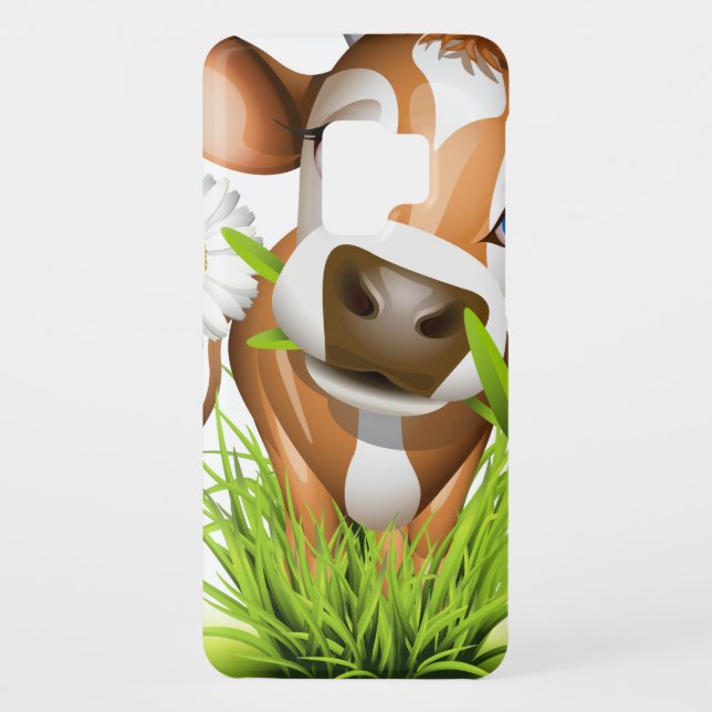 Coque Case-Mate Pour Samsung Galaxy Vache Jersey dans l'herbe (Dos)