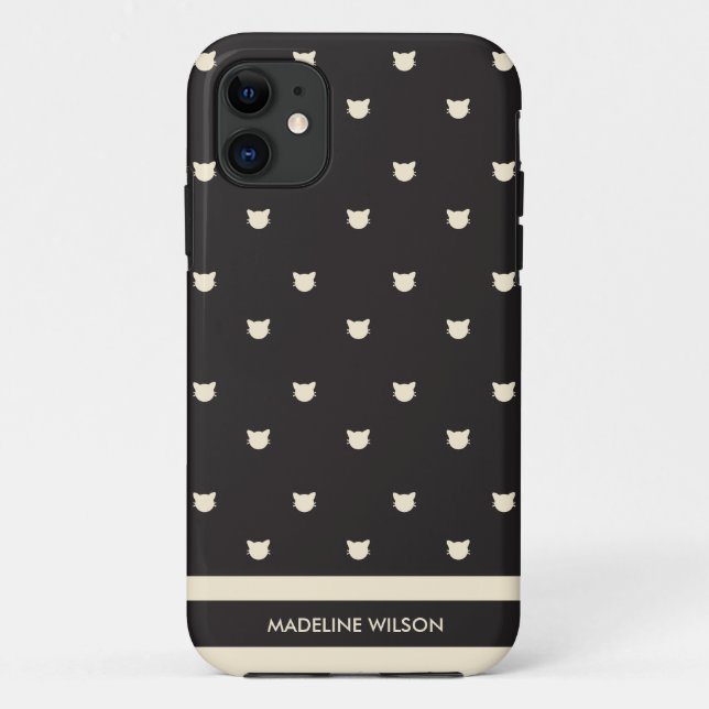 Coque Cat Lady iPhone 5/5S (Dos)