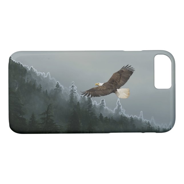 Coque d'appareil forestier de l'Alaska et de l'aig (Dos (Horizontal))