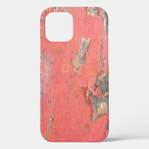 Coque de bois de la grange rouge vintage-coque iph