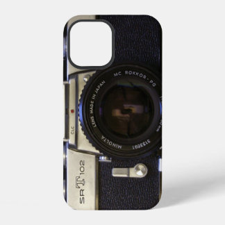 Coque de caméra Minolta vintage pour iPhone 12