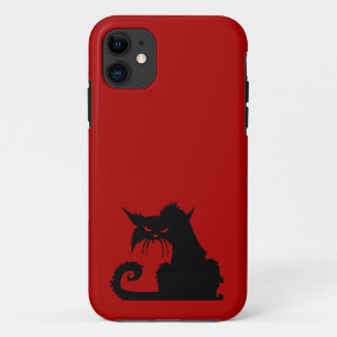 Coque de chat noir coque iphone de maté