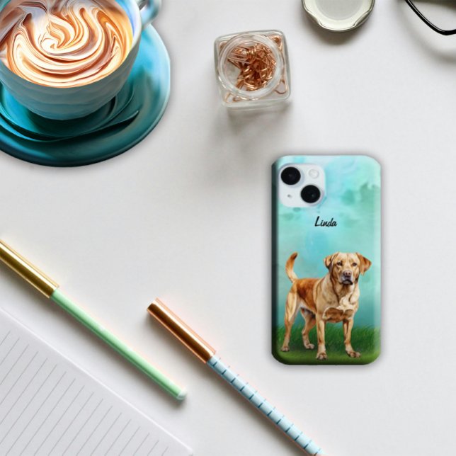 Coque de chiens de Labrador Retriever coque iphone (Créateur téléchargé)