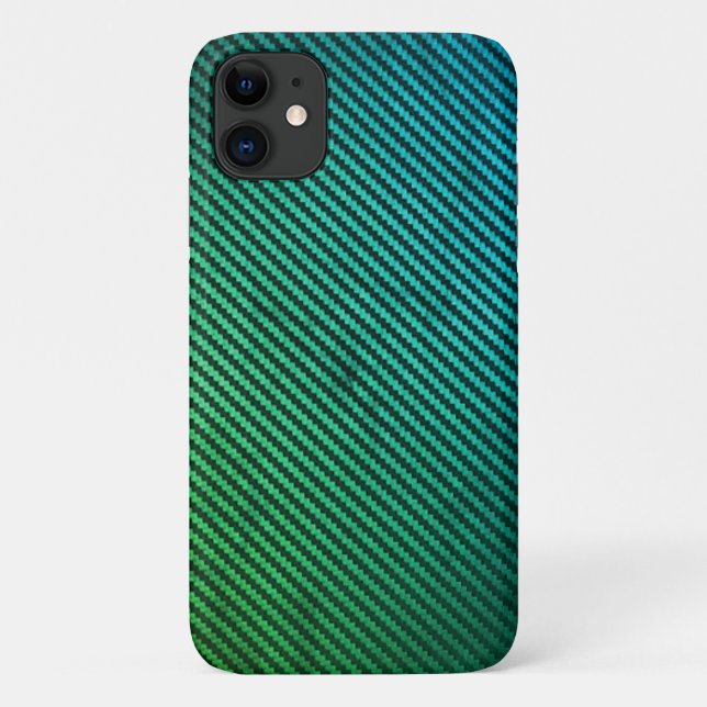 Coque de fibres de carbone-coque iphone de maté (Dos)