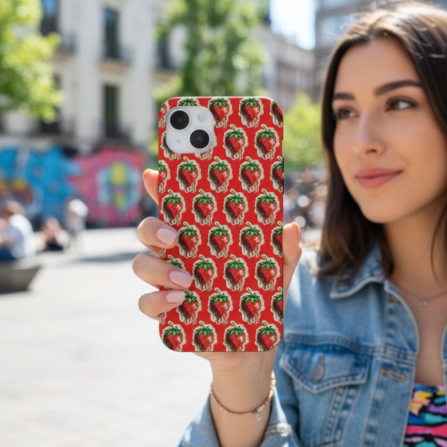 Coque de fraise-coque iphone (Créateur téléchargé)