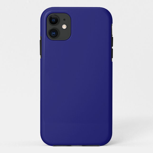 Coque de l'iPhone 11 bleu nuit (Dos)