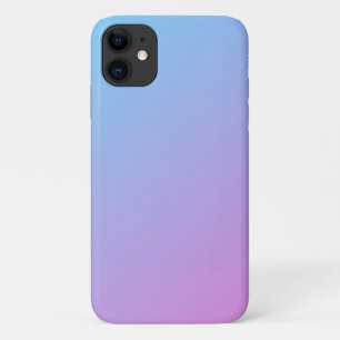 Coque de l'iPhone 11 Ombre bleu à rose
