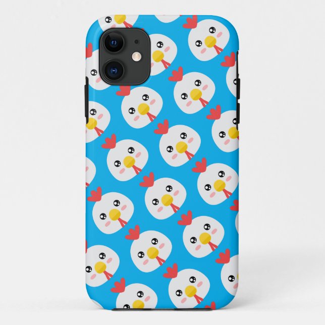 Coque de poulet mou-coque iphone d'accouplement (Dos)