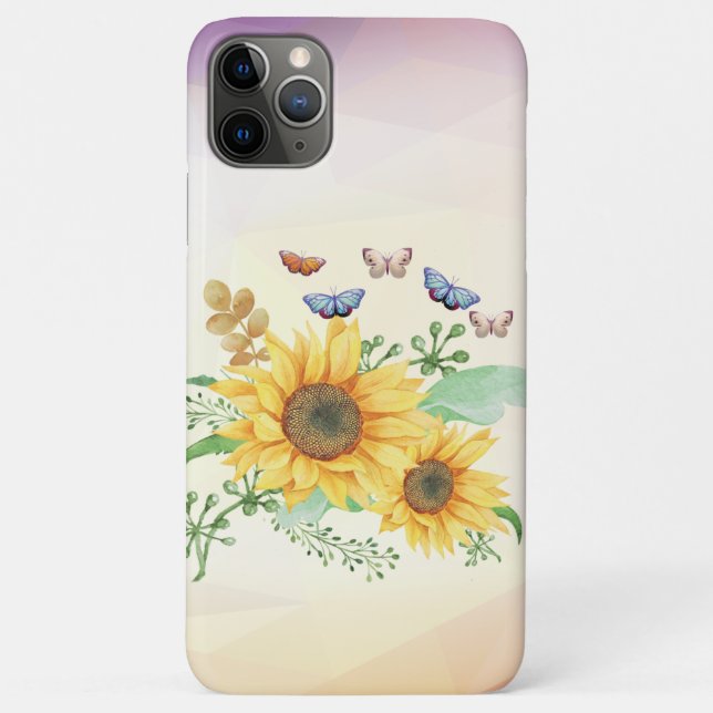 coque de printemps de tournesol-Mate coque iphone (Dos)
