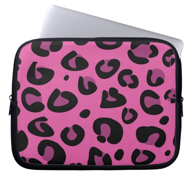 Coque de protection d'impression Leopard rose (Devant)