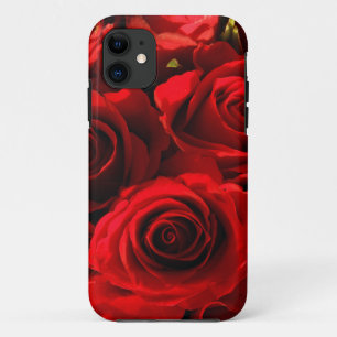 coque de rose rouge-coque iphone