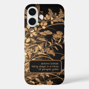 Coque de style japonais avec le haiku de Kigin