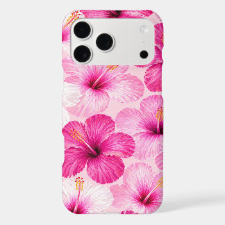 Coque de téléphone à fleurs d'Hibiscus rose – Mage
