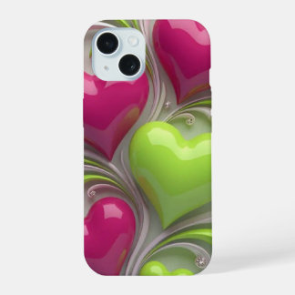 Coque de téléphone à motif Elegant Heart – Amour m