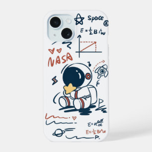 Coque de téléphone cartoon d'astronaute mignon dan