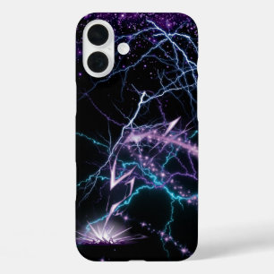 Coque de téléphone Electric Purple Lightning Storm