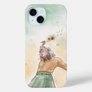 Coque de téléphone Fille à fleurs