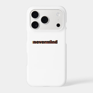 coque de téléphone nevermind