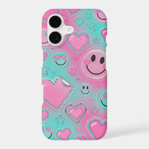 Coque de téléphone Pixel Smiley Chrome Hearts   Y2