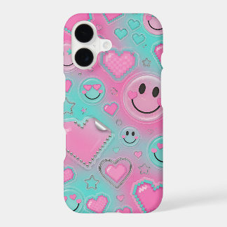 Coque de téléphone Pixel Smiley Chrome Hearts | Y2